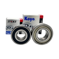 Roulement à Billes à Gorge Profonde Original KOYO 6201 6202 6203 6204 6205 2RS ZZ C3 Japon, Haute Qualité en Nylon, Rangée Simple, Catalogue GCR15