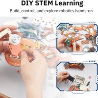 Kit de Ingeniería para Experimentos Científicos de Madera, Kit de Construcción de Brazo Robótico, Kits STEM para Niños