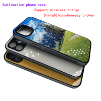 Coque de téléphone portable brillante de qualité supérieure pour iPhone 18, compatible avec la charge sans fil