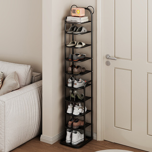 Étagère à chaussures Jinsheng en métal, multi-niveaux, gain de place, rangement intérieur, organisateur de baskets et de talons hauts X327S - Product Image 2