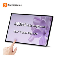Pantalla Digital LCD de 43-55 Pulgadas para Montaje en Pared, Alta Luminosidad, para Publicidad en Centros Comerciales, Productos de Fuente Directa
