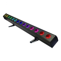 Barre de scène rgbwa uv 6 en 1, led, 20 pièces, 14x30w, barre de lavage murale, lumière dmx
