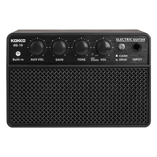 KOKKO Electric Guitar Amplifier KG-10 for Portable Outdoor Mini Speaker Rechargeable