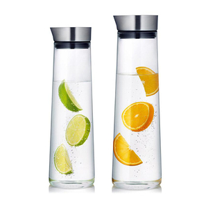Bán Hot Glass Bottle Borosilicate Nước Jug Đối Với Nước Cam Nước Lạnh Và Nước Nóng <span class=keywords><strong>Pitcher</strong></span> - Product Image 3