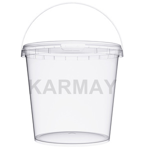 Bocal rond de 500ml en plastique jetable avec poignée pour aliments surgelés, vente en gros - Product Image 6