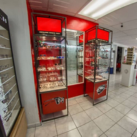 Mingtang Haute Qualité Personnalisé Au Détail Optique Magasin Led Étagère Lunettes Lunettes De Soleil Étui À Lunettes Vitrine Cabinet Présentoir Stand