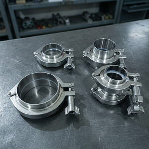 ตัวหนีบยึดท่อ SS 304 L แบบ BSP mount ชนิดเกลียวด้านเดียวพร้อมสลักเกลียว และด้านอื่นแบบ Hinge Mounting BSP ขนาด 1/2 นิ้ว - Product Image 3