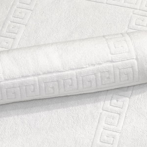 ผ้าฝ้ายเทอร์รี่100% โรงแรม Bathmats, Jacquard และธรรมดา - Product Image 3