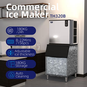 Naixer Machine commerciale de fabrication de glaçons pour whisky de grande capacité 150 kilos 180kg par jour Machine à glace pour <span class=keywords><strong>café</strong></span> - Product Image 2