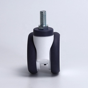 <span class=keywords><strong>ล้อ</strong></span>เลื่อนแบบมีระบบกันกระแทก ขนาด 75 มม. (3 นิ้ว) ทำจากยางนิ่ม เงียบ สำหรับโต๊ะทำงาน - Product Image 3