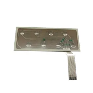 Custom flexible printed circuit film circuit can be combined with membrane keypad/ keyboard switch and PCB board