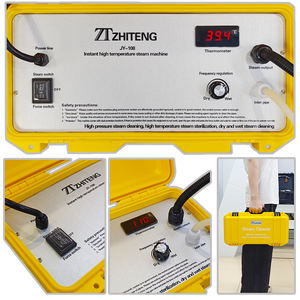 Équipement à hautes températures commercial commode de nettoyage de la <span class=keywords><strong>vapeur</strong></span> 3380W <span class=keywords><strong>120</strong></span>-moteur intérieur nettoyable de 150 ° - Product Image 2