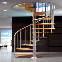 Prix des escaliers en bois pour loft, escaliers en spirale à balustres droits en acier inoxydable, escaliers flottants en métal, escaliers en marbre, design moderne, main courante