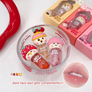 2026 NUEVO Bily Bear OEM Etiqueta Privada Venta al por Mayor a Granel Aceite Labial Herbal Brillo Labial No Pegajoso Hidratante con Aceite Mineral - Product Image 2