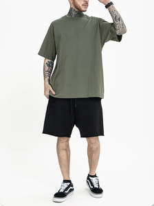 Venta caliente de alta calidad de gran tamaño de talla grande de impresión personalizada al por mayor camiseta en blanco para hombres - Product Image 5