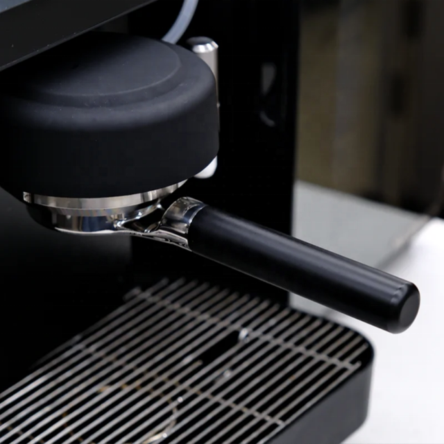 Mischief Black Bottomless Handle Protafilter Titanium Gold Plating Stainless Steel Bottomless Coffee Portafilter for E61 GROUP