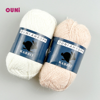 Fil à tricoter traditionnel pour pulls, petit paquet de 50g, Alize Puffy, Laine Angora, Fil de poil de lapin, 50% 60% 80% Poil de lapin et de vison
