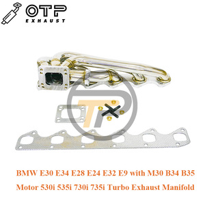 Tubo de escape OTP para Motor, colector de escape con válvula de descarga de 44mm, para SS304, BM, E30, <span class=keywords><strong>E34</strong></span>, E28, E24, E32, M30, B34, B35 - Product Image 2