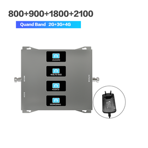 Mạnh nhất tăng cường tín hiệu 800/900/1800/2100MHz Quad-band điện thoại di động khuếch đại tín hiệu <span class=keywords><strong>Repeater</strong></span> - Product Image 5