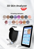 Analyseur de peau 3D portable 2025 avec scanner IA pour usage en spa et salon (visage, nez, yeux, lèvres) – Compatible prises US/ZA
