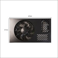 Kit de climatisation électrique mini-split 24V 12V pour camion, climatiseur de voiture, refroidisseur de stationnement, rénovation/mise à niveau, capacité de refroidissement 2300W, 850W