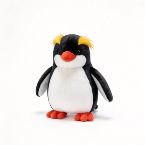 Venta Directa de Fábrica, Juguete de Peluche de Animales Adorables, Juguete de Peluche de Pingüino Rockhopper en Oferta, Muñeco de Peluche de Animales Personalizado - Product Image 3