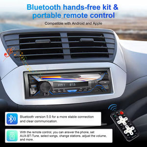 Reproductor <span class=keywords><strong>MP3</strong></span> USB/TF <span class=keywords><strong>lector</strong></span> <span class=keywords><strong>de</strong></span> tarjetas <span class=keywords><strong>CD</strong></span> FM Radio alta fidelidad Salida <span class=keywords><strong>de</strong></span> cuatro canales para coche Bluetooth manos libres WAV APE USB - Product Image 2