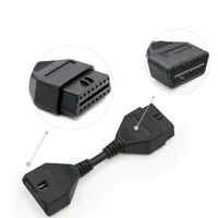 AUTOOL Adaptador OBD de 16 Pines para Automóviles, Cable de Extensión OBD2 para Launchs X431, Cable de Extensión OBD 2 II para Bolsas de Aire de Automóviles