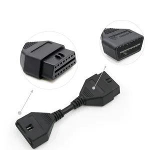 Adaptateur <span class=keywords><strong>OBD</strong></span> 16 broches AUTOOL, câble d'extension OBD2 pour Launchs X431, câble d'extension <span class=keywords><strong>OBD</strong></span> 2 II pour airbag de voiture, connecteur - Product Image 6