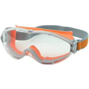 Lunettes de sécurité industrielles personnalisées en polycarbonate avec revêtement anti-buée et design plein cadre pour la construction et le soudage chimique - Product Image 1