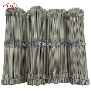 Fil à tisser en acier inoxydable 330 de haute qualité, fil de serre-laine de 320 mm pour machines textiles et machines à tricoter - Product Image 1