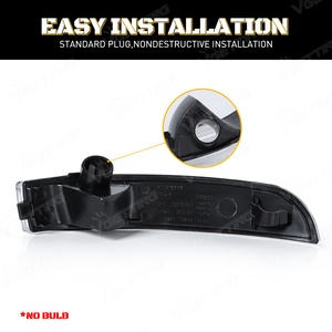 Feux de rétroviseur dynamique d'indicateur d'accessoire de voiture directe d'usine pour Ford Kuga Escape <span class=keywords><strong>Ecosport</strong></span> 2013-2019 AUCUNE AMPOULE INCLUSE - Product Image 4