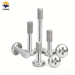 บริการจัดส่งรวดเร็ว งานขัดเงาคุณภาพสูง สกรูหัวฟิลลิปส์เกลียวบางส่วน บริการงานกลึง CNC บริการงานขัดเงา บริการงานหล่อ - Product Image 1