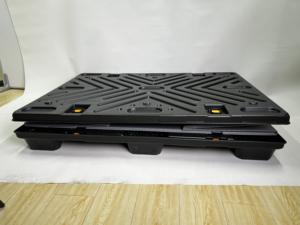 Boîte de protection pour palettes en HDPE, pliable, pour l'emballage de pièces automobiles, avec couvercle extensible et sangle - Product Image 5