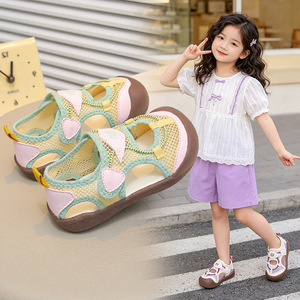 <span class=keywords><strong>Sandalias</strong></span> de Una Sola Tira Estilo Coreano para Niños, Nuevas para el Verano, Unisex, Modernas, Combinables con Todo, Suela Blanda Antideslizante - Product Image 4