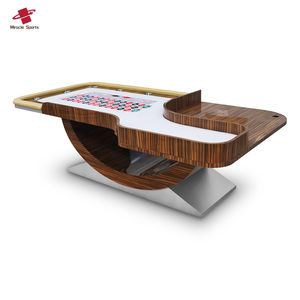 カップホルダー付き 高級 高品質 ルーレット ホイール テーブル ホーム ポーカー & カジノ ナイト用 - Product Image 2