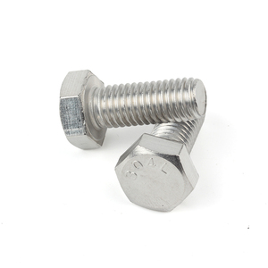 Boulons hexagonaux entièrement filetés en acier inoxydable 304L résistant à la corrosion DIN 933 <span class=keywords><strong>ISO</strong></span> <span class=keywords><strong>4017</strong></span> - Product Image 1