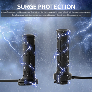 Puños Calefactables Eléctricos para Motocicleta de 22 mm, Calentadores de Puños para Motocicleta de 12 V con ACC - Product Image 4