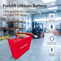 Paket baterai lithium-ion isi ulang 24V/48V/60V/72V/80V untuk forklift/truk listrik untuk daya dan traksi.