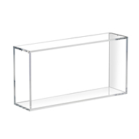 Étui de présentation pour cartes de jeu TCG en acrylique haute transparence, anti-poussière, avec couvercle magnétique, pour cartes en chinois simplifié