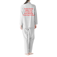 OEM Vêtements d'intérieur d'été pour femmes, Robe de nuit grande taille, Ensembles de pyjamas à motifs de dessins animés pour femmes, Robe de nuit d'hiver tricotée sur mesure pour filles