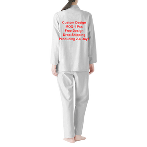 OEM Vestido de Noite Feminino Plus Size para o Verão, Conjuntos de Pijamas com Estampa de Desenhos Animados, Vestido de Inverno Personalizado para Meninas - Product Image 3