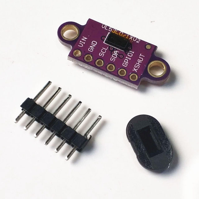 Vl53L0X V2 Flight Time Ranging Optical Cover Sensor Kit Electronic Modules and Kits with Laser TOF Technology