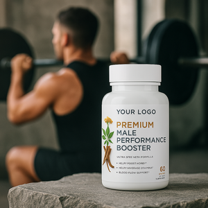 Premium Mannelijke Prestatieboostersupplement Met 9 Krachtige Ingrediënten Non-Gmo 60 Capsules Voor Mannen Ondersteunen Capsules - Product Image 5