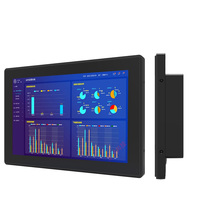 Panel PC Táctil Capacitivo Industrial Todo en Uno de Alto Rendimiento a 60 fps, Compatible con Mini PC Industrial