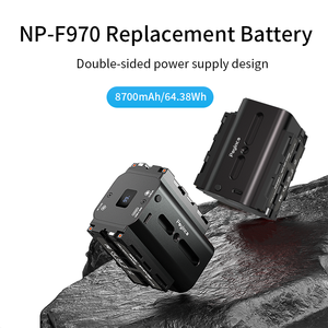 <span class=keywords><strong>Batterie</strong></span> de remplacement 8700mAh pour <span class=keywords><strong>Sony</strong></span> <span class=keywords><strong>NP</strong></span>-F970 <span class=keywords><strong>NP</strong></span>-<span class=keywords><strong>F550</strong></span> Batteries <span class=keywords><strong>NP</strong></span>-F770 pour moniteur LED caméscope vidéo - Product Image 2