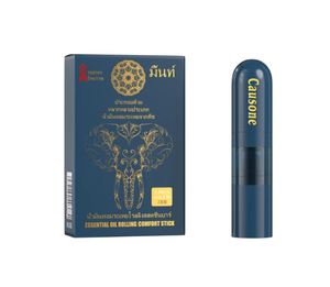 Inhalateur <span class=keywords><strong>nasal</strong></span> 2 en 1 de Thaïlande, 2 pièces/boîte, huile essentielle de menthe poivrée à base de plantes de qualité supérieure, contre la fatigue, la somnolence, rafraîchissant, bâton <span class=keywords><strong>nasal</strong></span> - Product Image 6