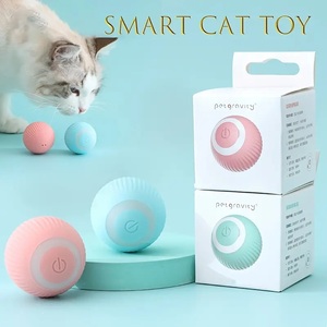 Electric <b>Smart</b> Usb Rechargeable Cat Toy Interactive Automatic Rolling Ball Intelligent Toys for Indoor Cats <b>Game</b> - Product Image 2