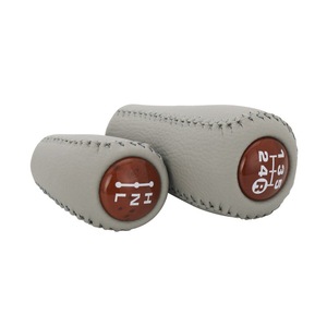 Toyota Prado Gear <b>Shift</b> <b>Knob</b> Leather Ergonomic Car Gear <b>Knob</b> Accessory - Product Image 4