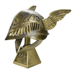 エルデンリンググラスファイバーコスプレ小道具レプリカ等身大ヴァルキリーマレーニア翼ヘルメット樹脂ディスプレイ付き - Product Image 3